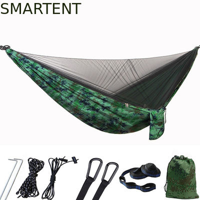 Besorgen 290*140CM Tarnung 210T Nylon Leichtgewicht Camping Moskitonetz Hängematte für die Erholung im Freien Online-Herstellung