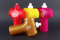 Kreatives Sport-Trinkflasche 500ML Plastik-HDPE im Freien färbte Wasser-Flasche 6.5x11.5x20cm fournisseur