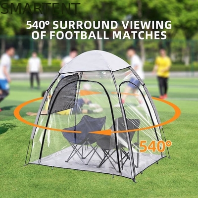 Außen 62.99*51.18*70.86 Zoll wasserdicht Transparentes PVC UV-Schutz Schnell einrichten Sportzelte fournisseur