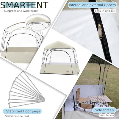 2.41*2.10*1.50M 6 Personen starke Glasfaserrahmen Pop-up Sportzelte mit UV-Schutz und wasserdichtem Design fournisseur