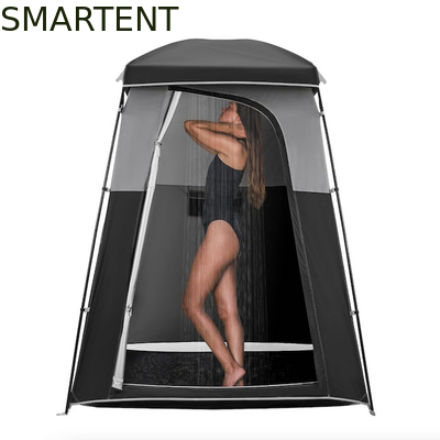 167*167*218CM Schwarz Polyester Portable UV geschützte Pop-Up-Privatsphäre Zelte mit sofortiger Einrichtung für Outdoor-Events fournisseur