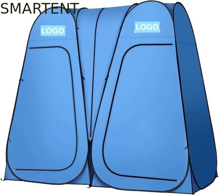 94.5*47.2*74.8 Zoll wasserdichtes Blaues Polyester 190T Pop-Up-Privatsphäre Zelte mit voller Abdeckung und sofortiger Einrichtung fournisseur