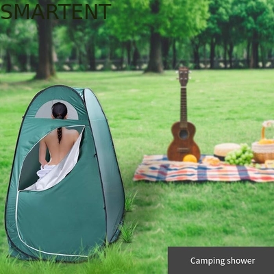 74.5*47*47 Zoll grünes Polyester Instant Pop Up Privacy Tent mit voller Abdeckung für Camping Beach und Outdoor Events fournisseur