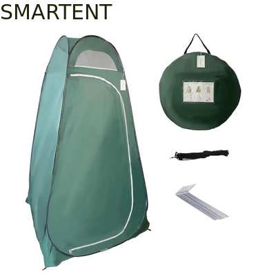 74.5*47*47 Zoll grünes Polyester Instant Pop Up Privacy Tent mit voller Abdeckung für Camping Beach und Outdoor Events fournisseur