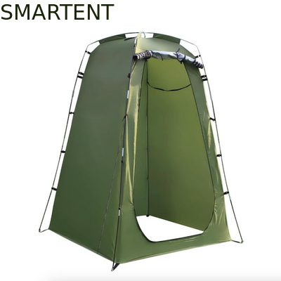 120*120*180cm Grüne Farbe Silber beschichtet Polyester Pop Up Privatsphäre Zelt Wasserdicht Für Camping Beach Outdoor Events fournisseur
