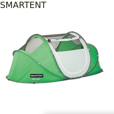 135*230*89CM 2 Personen Glasfaser Grün Wasserdicht Polyester Pop Up Campingzelt fournisseur