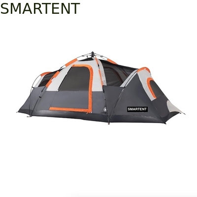 410*210*140CM Grauer Polyester 6-Saison Pop-Up Campingzelt mit wasserdichtem Boden / Gitterfenster fournisseur
