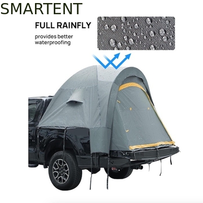 Außen 2.17*1.60*1.70M Grau PU2000 Wasserdicht Polyester 2Person Pickup Camping Tent mit Glasfaser Stange fournisseur