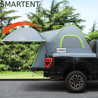 90.5 x 63 x 67'Inch 2-Personen Custom Grün Wasserdicht PU2000 Polyester Leichtgewicht Portable Pickup Truck Zelt fournisseur