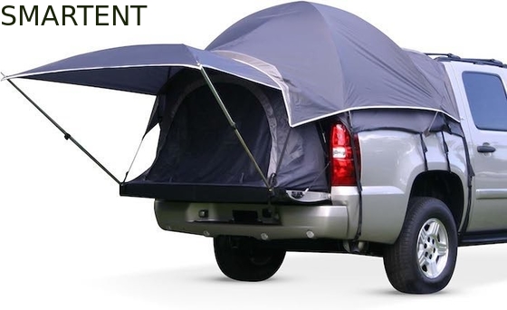 72'Inch Grauer Pickup Campingzelt 4-Saison 2-Person Glasfaser-Pfahl wasserdicht beschichtetem Polyester mit Netzfenster fournisseur