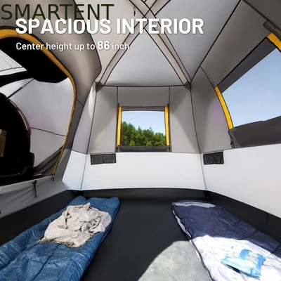Außen 3,05*2,44*2,18M Einfache Einrichtung Khaki Polyester Fiberglass SUV Campingzelt mit UV-Schutz und wasserdichtem Boden fournisseur