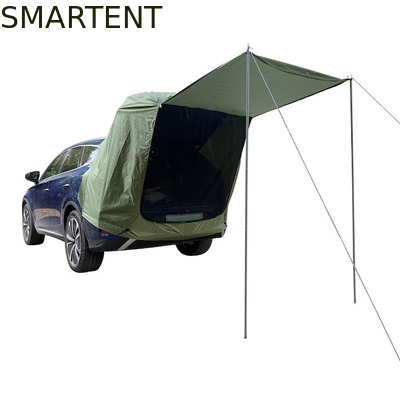 200*120*240CM Militärgrün Wasserdicht Silber beschichtet Polyester 210D SUV Camping Tent Einfache Einrichtung 2 Personen UV-Schutz fournisseur