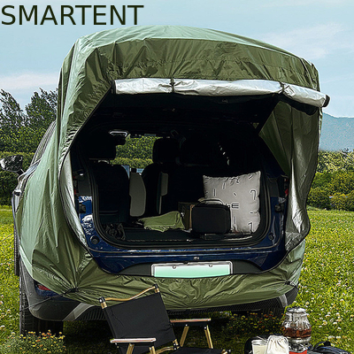 200*120*240CM Militärgrün Wasserdicht Silber beschichtet Polyester 210D SUV Camping Tent Einfache Einrichtung 2 Personen UV-Schutz fournisseur