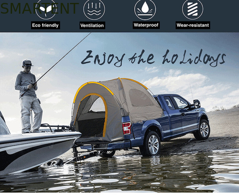(200+50) *170*170CM All-Weather Tarnung Wasserdicht Polyester 210D Pop Up Pickup Truck Hinterzelt Für Outdoor-Camping fournisseur