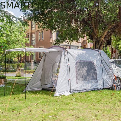 Außen 260*180*190CM Graue Farbe Wasserdicht PU2000MM Beschichtet Polyester 210D Einfache Einrichtung Off-Road Fahrzeug Camping Shelter fournisseur