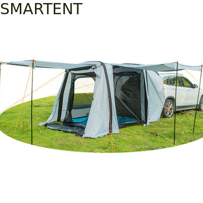 Besorgen 149.6*70.8*70.8Inch Grau Wasserdicht PU2000MM Beschichtet Polyester 210D Geräumiges SUV Campingzelt mit UV-Schutz Online-Herstellung