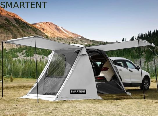 Besorgen Outdoor Grau Farbe Portable Wasserdicht Beschichtet Polyester SUV Camping Zelt mit einfachen 10-Minuten-Setup für 2-4 Personen Online-Herstellung