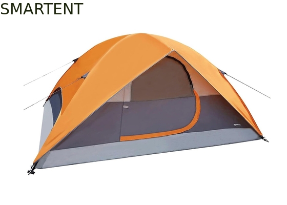 4 Personen 2.74*2.13*1.22M Ultraleicht 3-Saison Glamping Zelte Glasfaser Aluminium oder Stahl Pole 1,5-2,5m hoch fournisseur