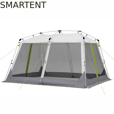 350*300*210CM Graue wasserdichte Marke Pop Up Campingzelte mit DAP Lieferfrist und Lüftungsnetzfenster fournisseur