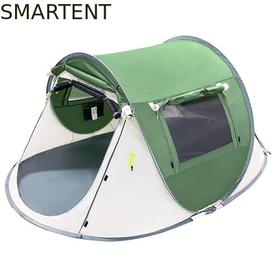 2 Personen 245*148*100cm Grüner wasserdichter Polyester Außencamping Geräumiges Bootszelt mit Netzlüftung fournisseur