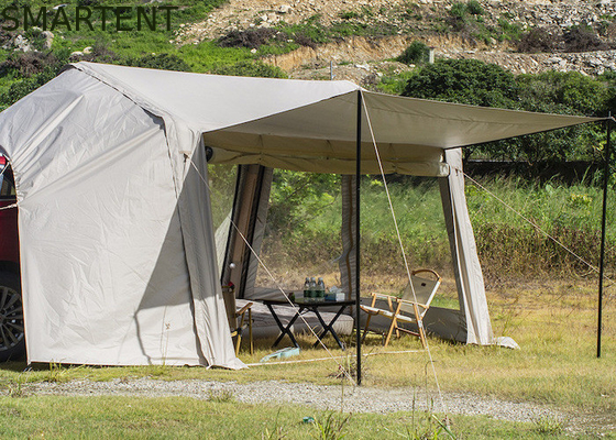 6-Peroson 280*360*230CM Entspannen und Entspannen Großes aufblasbares Campingzelt Auto Abholung Sonnenschutz für den Ausflug fournisseur