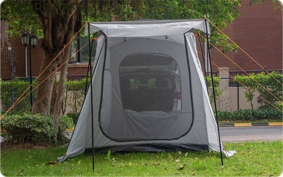 260*180*190CM wasserdicht PU2000MM beschichtet Grau 210D Polyester All-Season Familien-Dachzelt mit zwei Türen und Fenstern fournisseur