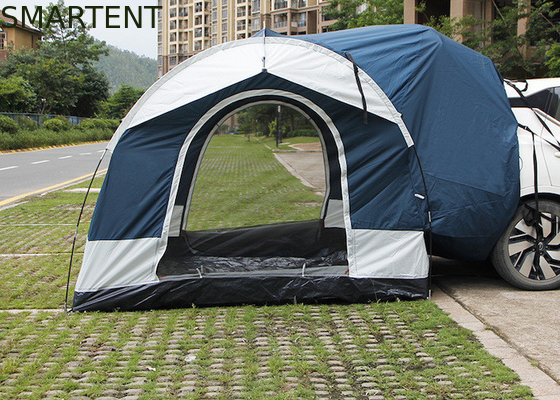 2 Personen 250*250*200CM Wasserdicht PU2000MM Beschichtet Blau 210D Polyester Außendachzelt SUV Pick-up Shelter fournisseur