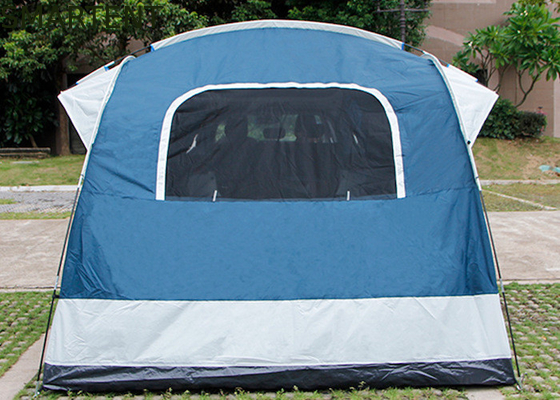 2 Personen 250*250*200CM Wasserdicht PU2000MM Beschichtet Blau 210D Polyester Außendachzelt SUV Pick-up Shelter fournisseur