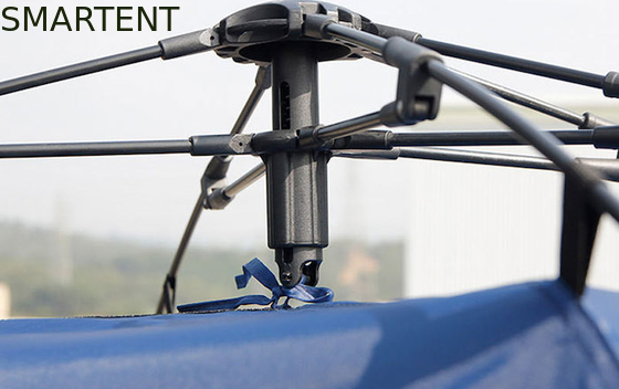 210*165*176CM Blau 210D Polyester Wasserdicht Automatischer Glasfaserrahmen Pick-up Truck Zelt fournisseur