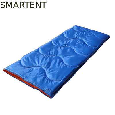 Rechteckige braune Flannelhülle Braune Polycotton-Bergschlafsack für Einzelgebrauch fournisseur