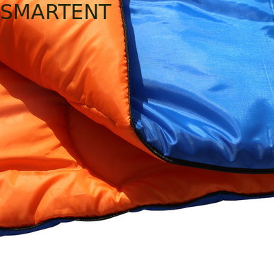 Rechteckige braune Flannelhülle Braune Polycotton-Bergschlafsack für Einzelgebrauch fournisseur