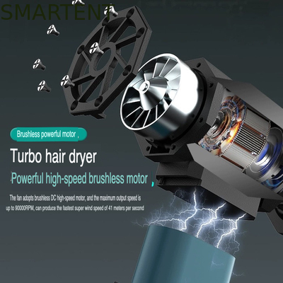 Schwarz 90000rpm 4000mah Pocket Violent Turbo Ventilator für Kühlcamping im Freien fournisseur