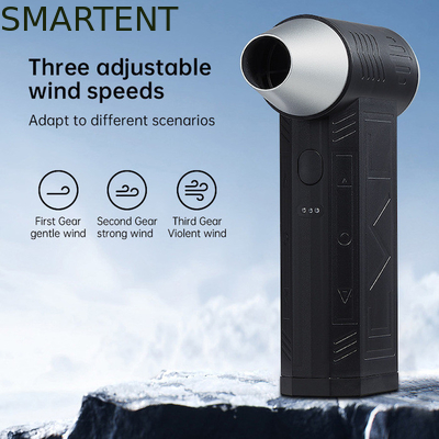 Gewaltsame Turbo-Ventilator Mini Camping Outdoor Handheld Hochgeschwindigkeitsstaubentfernung Einstellbares Camping für kundenspezifische kühle Campingzubehör fournisseur