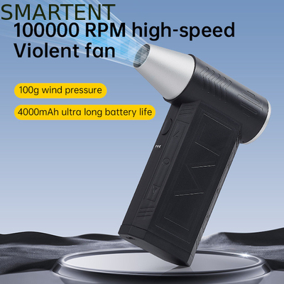 Gewaltsame Turbo-Ventilator Mini Camping Outdoor Handheld Hochgeschwindigkeitsstaubentfernung Einstellbares Camping für kundenspezifische kühle Campingzubehör fournisseur