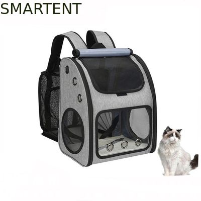 Besorgen 34*27*42,5CM Outdoor erweiterbare Haustier-Reisetasche ungiftig süße Haustier-Zubehör für Unisex in Grau Eigenschaften: Langlebig, waschbar Online-Herstellung