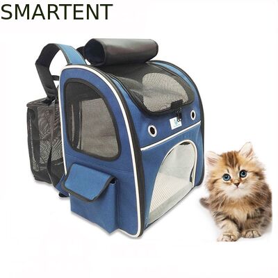 Besorgen Waschbarer Blauer Polyester Oxford Erweiterbarer Rucksack für Haustiere Reisetasche Langlebig ungiftig Ideal für Haus- und Haustiereigentümer, die sichere und einfach zu reinigende Reiseausrüstung benötigen Online-Herstellung