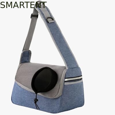 36*19*12CM Unisex Durable Washable Non toxic Lovely Durability Gray Oxford Pet Outing Shoulder Bag fournisseur