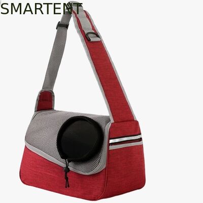 36*19*12CM Unisex Durable Washable Non toxic Lovely Durability Gray Oxford Pet Outing Shoulder Bag fournisseur