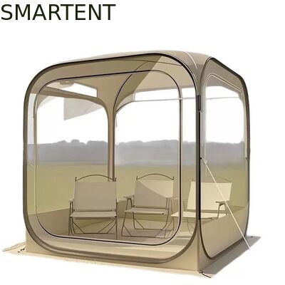 Besorgen Outdoor Portable Schnellöffnendes Sonnendach Transparentes Zelt 130*130*175cm Für Sportveranstaltungen Online-Herstellung