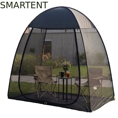 Besorgen 200*120*195cm Leichtgewicht Portable Outdoor Black Pop Up Sportzelt geeignet für 2 Personen Online-Herstellung