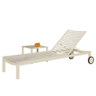 Strand-Stuhl Daybed Alumium Chaise Folding Beach Lounge Chair moderner faltender fournisseur