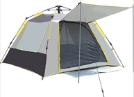 Fiberglas-automatische Campingzelte im Freien knallen oben Sonnenblende-Zelt silbernes PU2000MM fournisseur