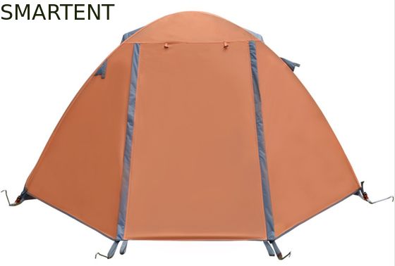 Besorgen Campingzelt im Freien 210*180*130cm Orange Farbe 210D Polyester Ripstop PU2000mm Beschichtet für Schneefeld und Familienveranstaltung Online-Herstellung
