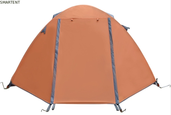 Campingzelt im Freien 210*180*130cm Orange Farbe 210D Polyester Ripstop PU2000mm Beschichtet für Schneefeld und Familienveranstaltung fournisseur