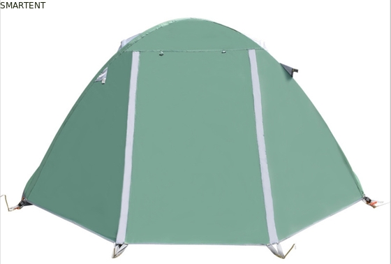 Campingzelt im Freien 210*180*130cm Orange Farbe 210D Polyester Ripstop PU2000mm Beschichtet für Schneefeld und Familienveranstaltung fournisseur