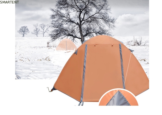Campingzelte im Freien Gemütliches und leichtes Design 210D Polyester Ripstop Regen- und Sonnenschutz Geeignet für 2-3 Personen fournisseur