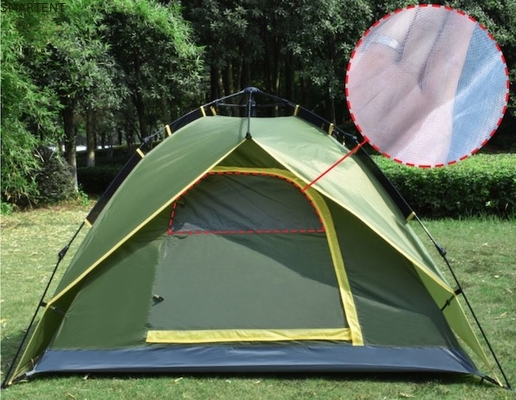 Outdoor-Campingzelte Modedesign Multifunktionales Automatisches Glasfaser Gemütliches Baldachin Sonnenschutz und Regenfest für 3-4 Personen fournisseur