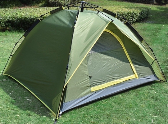 Outdoor-Campingzelte Modedesign Multifunktionales Automatisches Glasfaser Gemütliches Baldachin Sonnenschutz und Regenfest für 3-4 Personen fournisseur