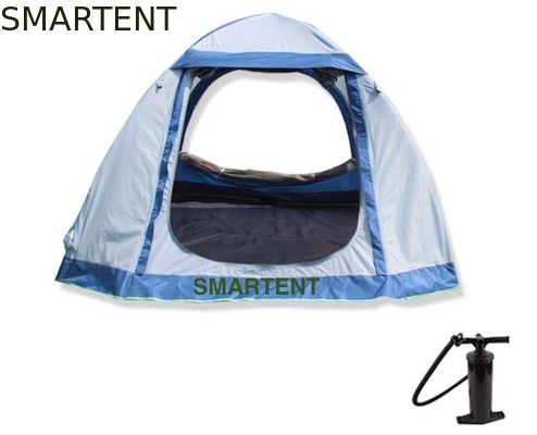 kaufen Aufblasbare Zelt-im Freien aufblasbares Luft-Hauben-Zelt-Blau 210X210X150cm TPU Pole Online-Herstellung