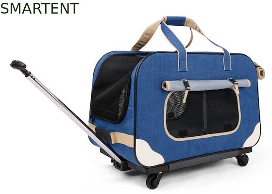 Besorgen Enthaltene blaues Hundezelt-Haus-nette Haustier-Versorgungen Wateproof 900D Oxford 62x35x39cm Online-Herstellung